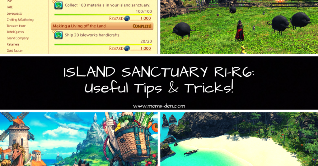 Island Sanctuary Rank 1 to Rank 6: useful tips & tricks!
